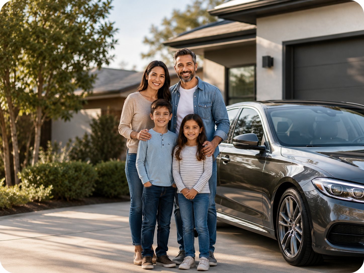 Auto insurance car coverage card