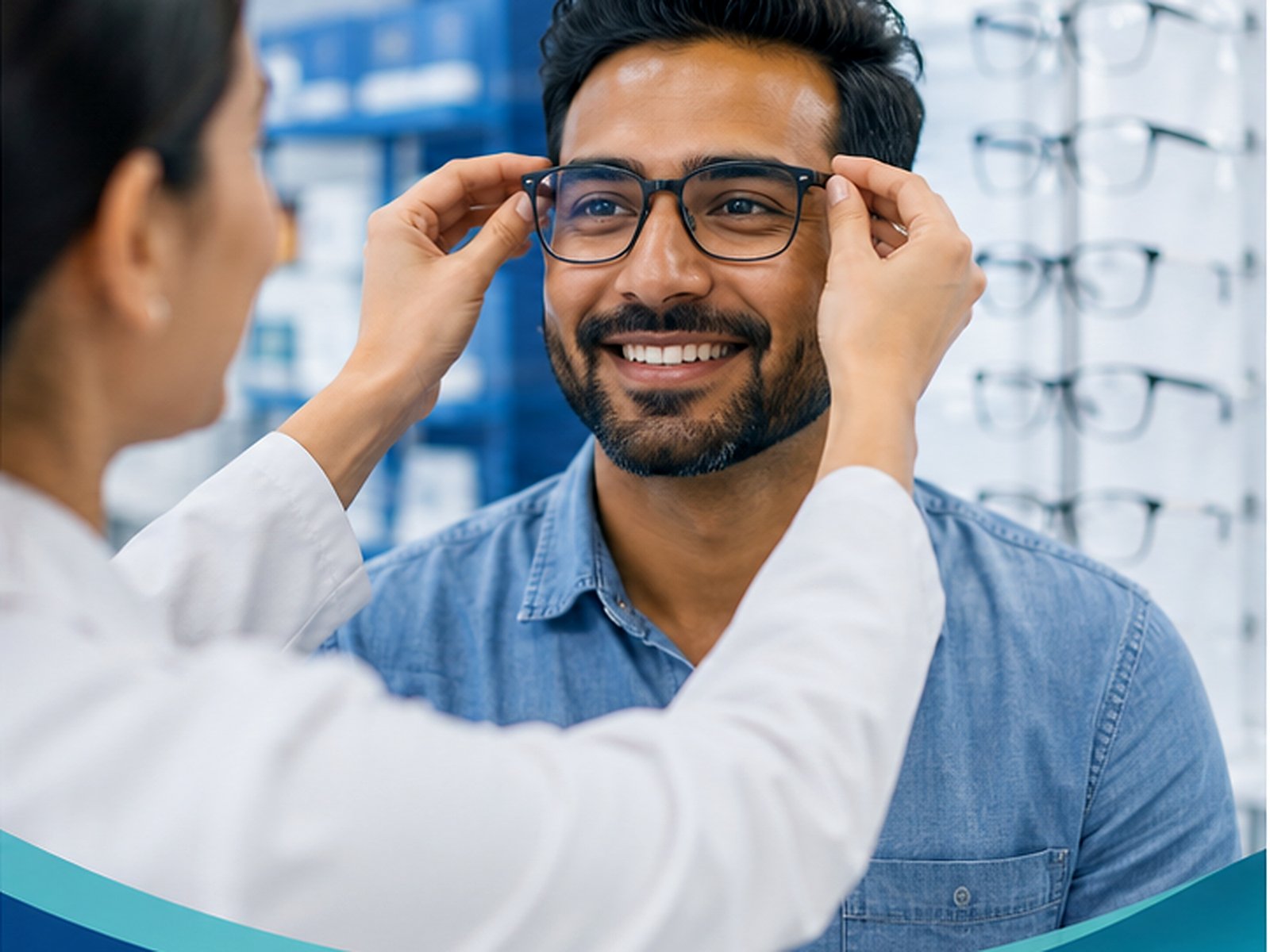 Vision benefits and eyewear support